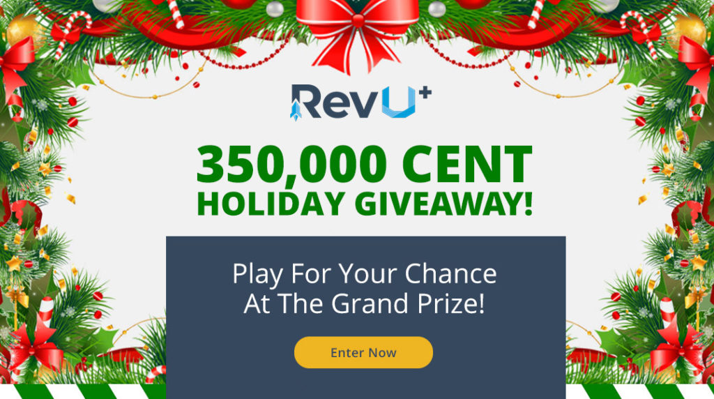 RevU $3,500 Holiday giveaway is now live!